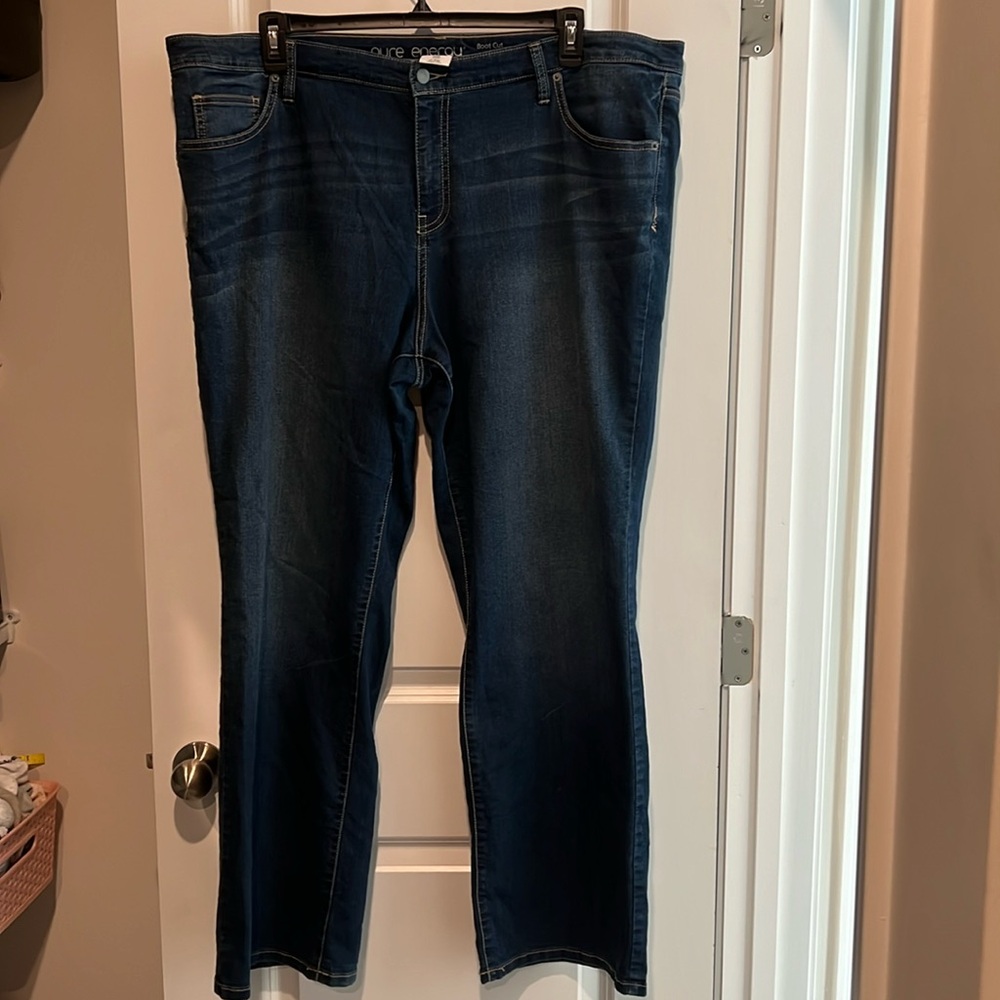 Like new! Bootcut 24W jeans